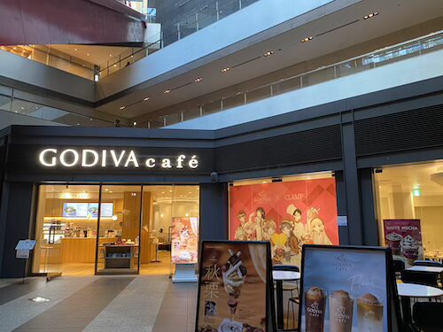 GODIVA Cafeでお蕎麦＠みなとみらい駅